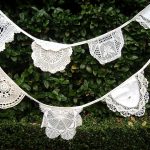 Vintage Lace Doiley Bunting