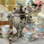Vintage Silver Russian Samovar (hot water urn) ~ $25