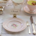 Traditional High Tea Place Setting