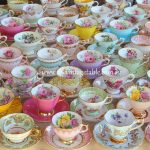 Luxury Vintage Tea Cups | The Vintage Table Perth